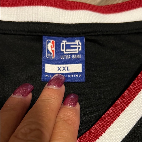 Miami Heat Black Basketball Jersey NWOT - Picture 2 of 5